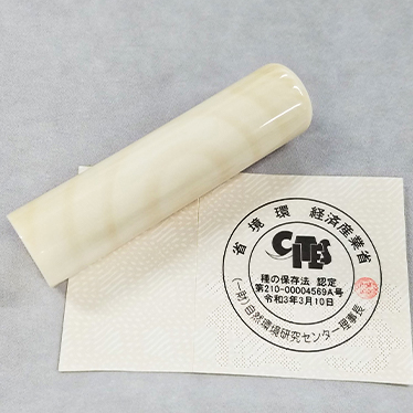日輪▪横目象牙印鑑_「太陽の論」_本象牙印鑑の激安通販店Yinkan.com